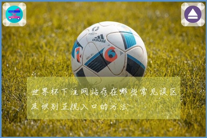 世界杯下注网站存在哪些常见误区及识别正规入口的方法