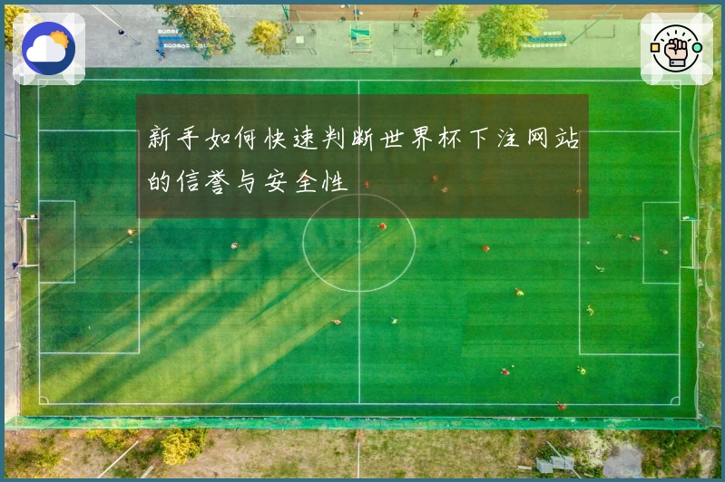 新手如何快速判断世界杯下注网站的信誉与安全性